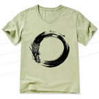Classic Japanese V-Neck T-Shirt Best Seller