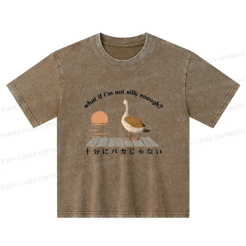 Kyoto-Lion washed tee for vacation gift idea