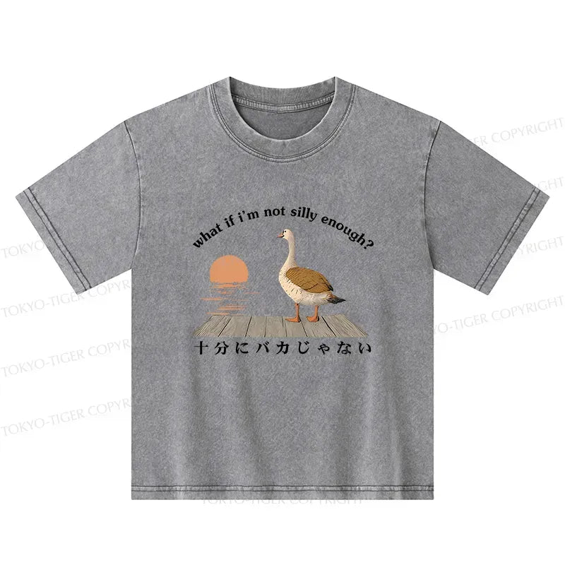 Kyoto-Lion washed tee for vacation gift idea