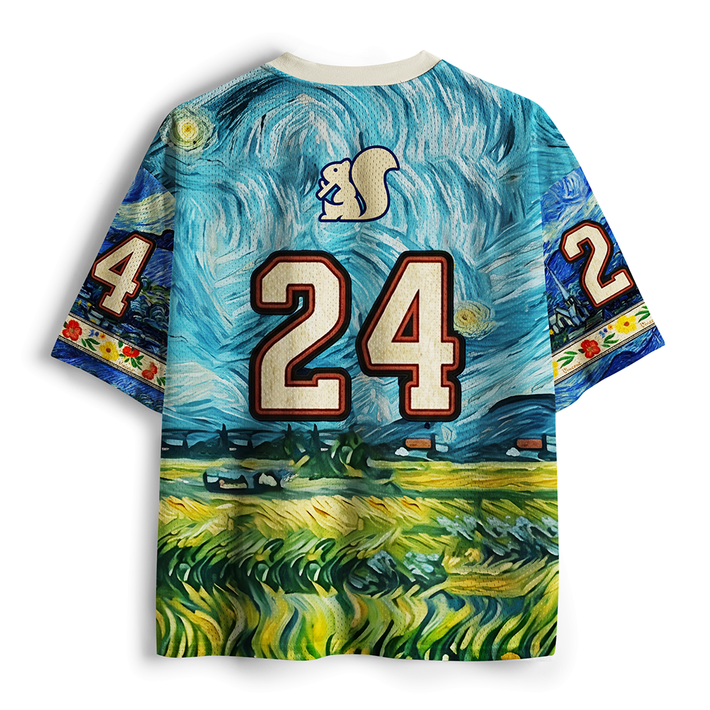 Kyoto-Lion Starry Night Nut Connoisseur Mesh Jersey