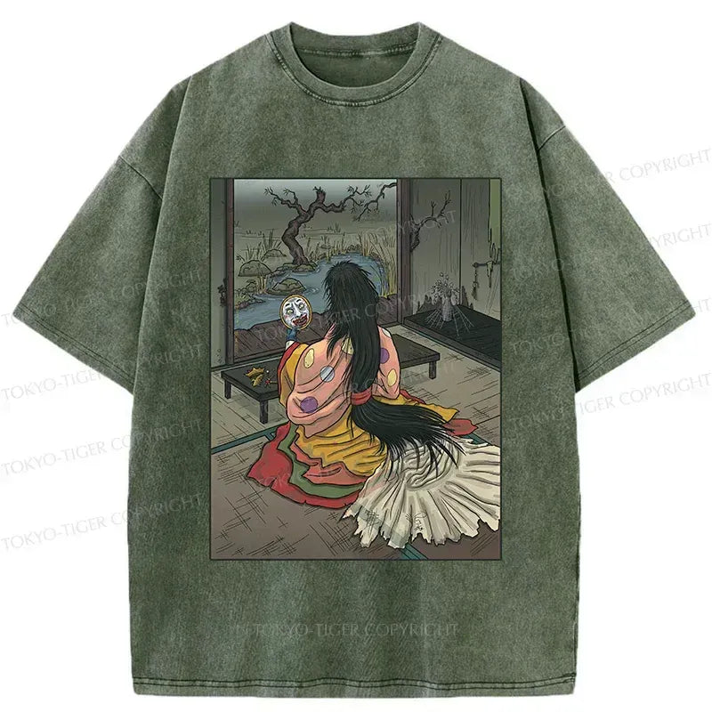Vintage Japanese Female Yokai Tee on Sale