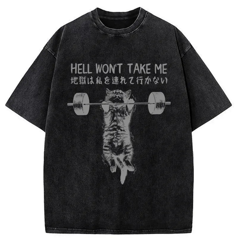 kyoto lion hell wont take me tshirt