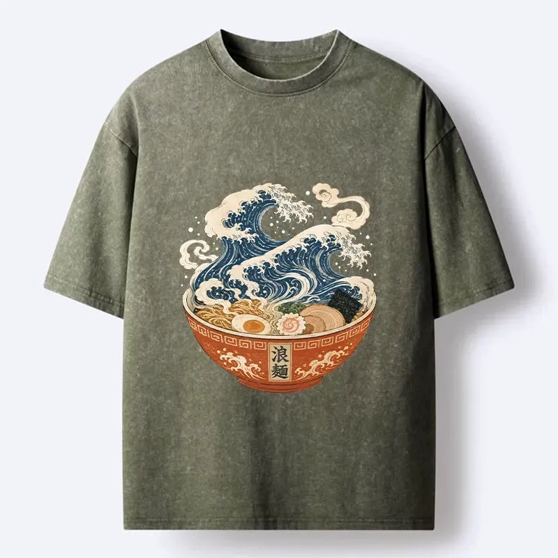 kyoto ramen bowl graphic tee for summer