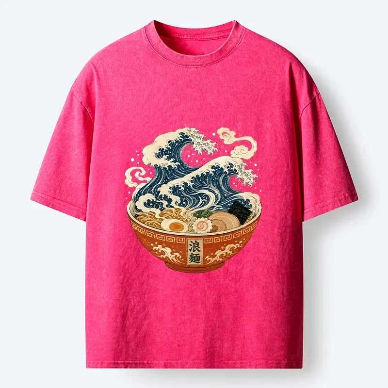 kyoto ramen bowl graphic tee for summer