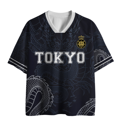 Kyoto-Lion Rise Of The Dragon Japanese Mesh Jersey