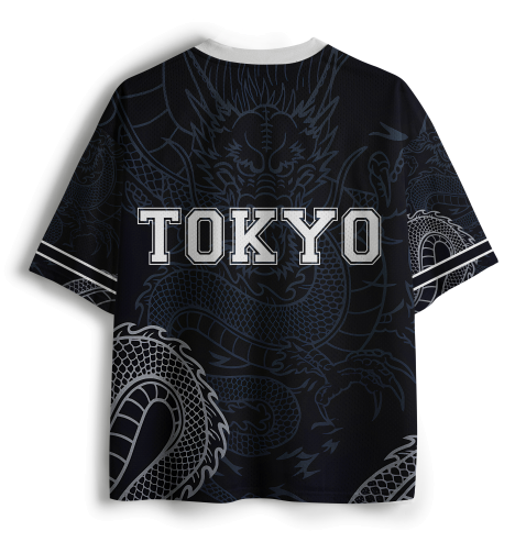 Kyoto-Lion Rise Of The Dragon Japanese Mesh Jersey
