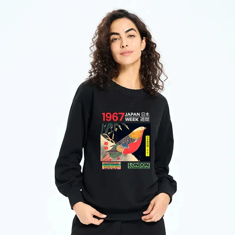 Japanese art sweatshirt for men