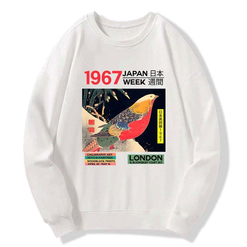 comfortable Japanese sweatshirt for daily wear