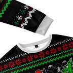 japanese vintage cat christmas sweatshirt gift