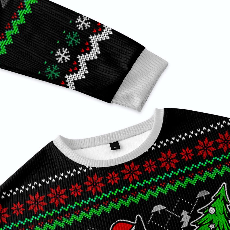 japanese vintage cat christmas sweatshirt gift