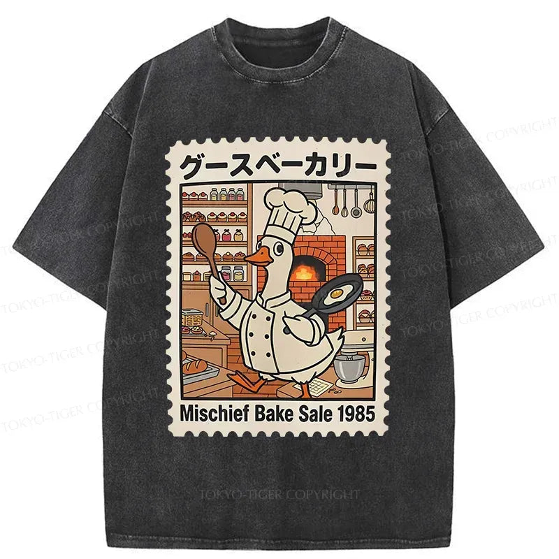 Vintage Unisex Cotton Tee for Summer