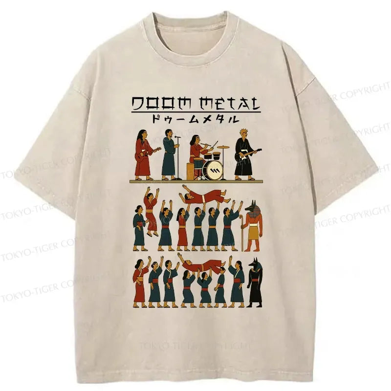 Japanese Vintage Doom Metal T-Shirt