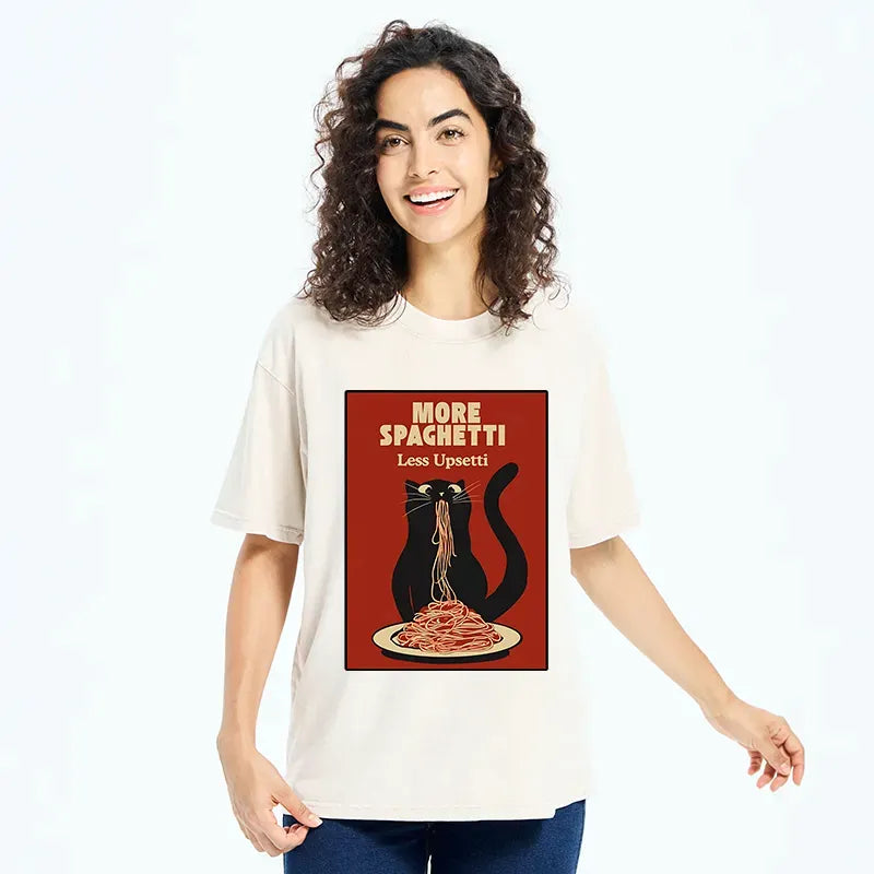 Kyoto-Lion Black Cat T-Shirt On Sale