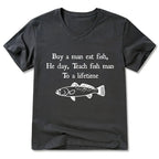 Funny Fish Meme T-Shirt for Gift