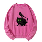 Japanese Washed Sweatshirt for Daily Wear