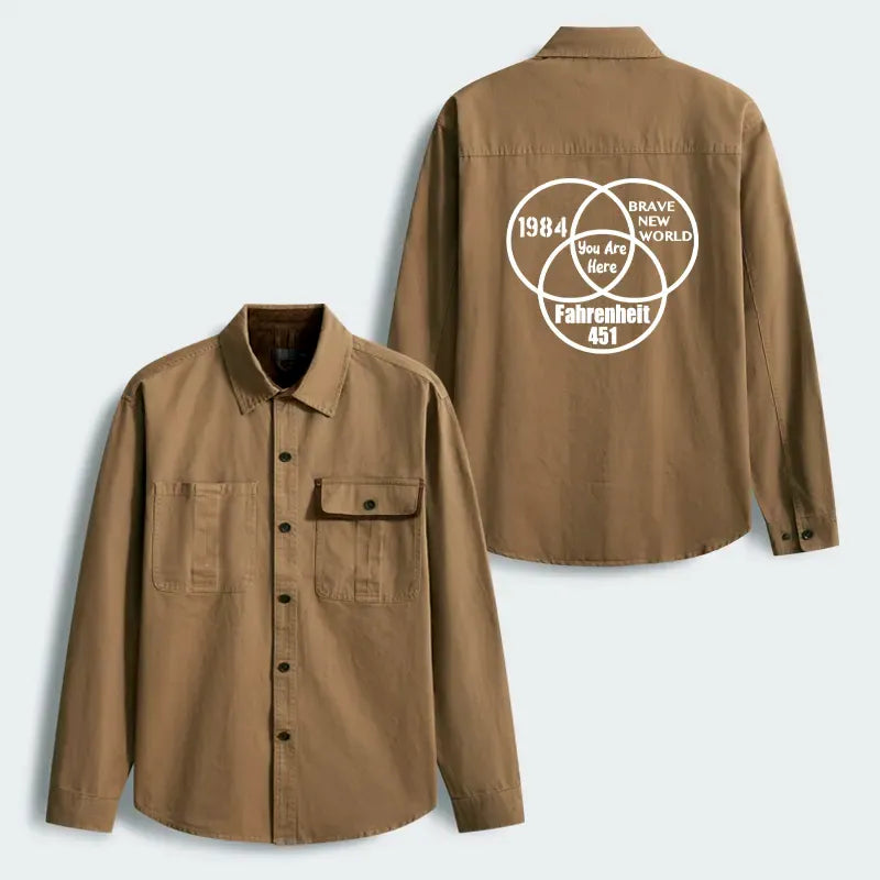 vintage Japanese corduroy work jacket for men