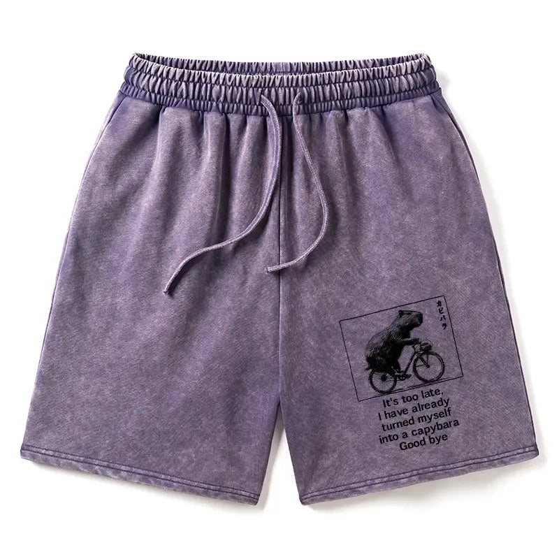 best seller japanese capybara washed shorts