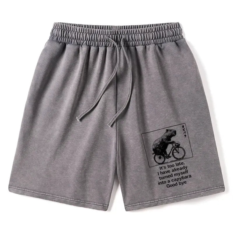 best seller japanese capybara washed shorts
