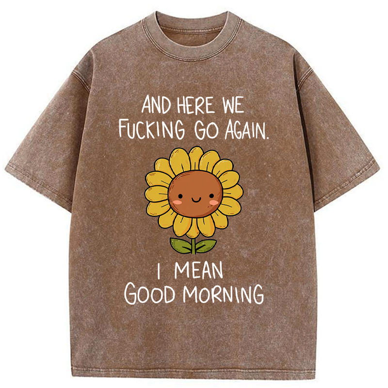 Kyoto-Lion Here We Go Again Washed T-Shirt