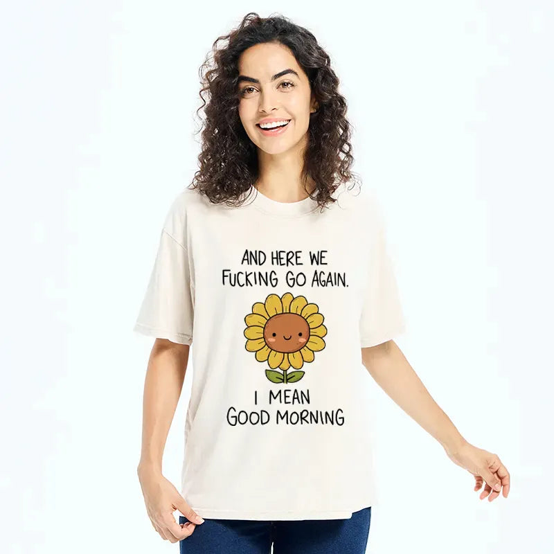 Vintage Cotton T-Shirt for Vacation