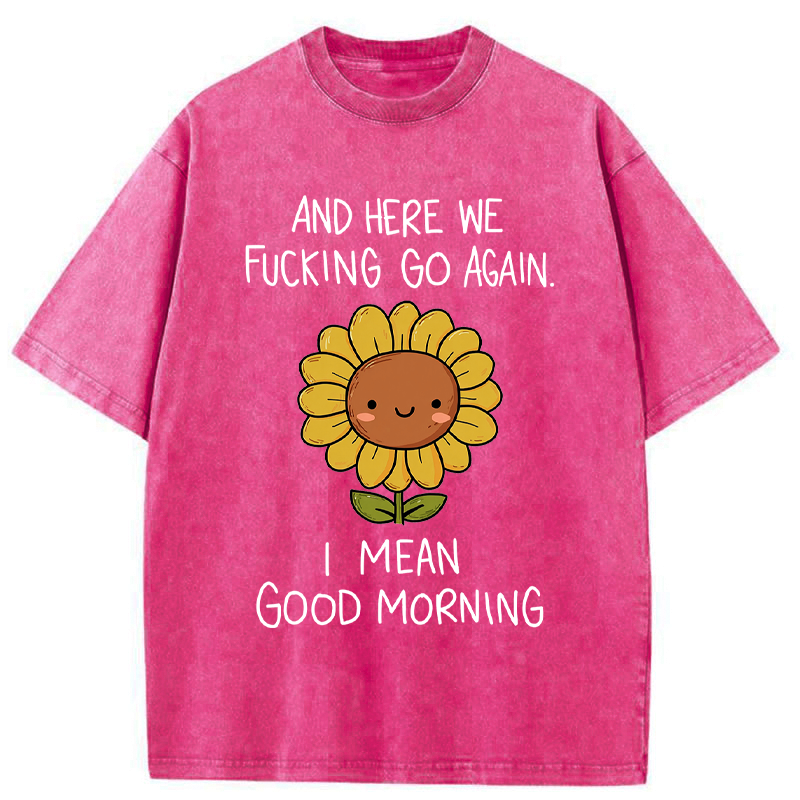 Japanese Washed T-Shirt for Daily Wear