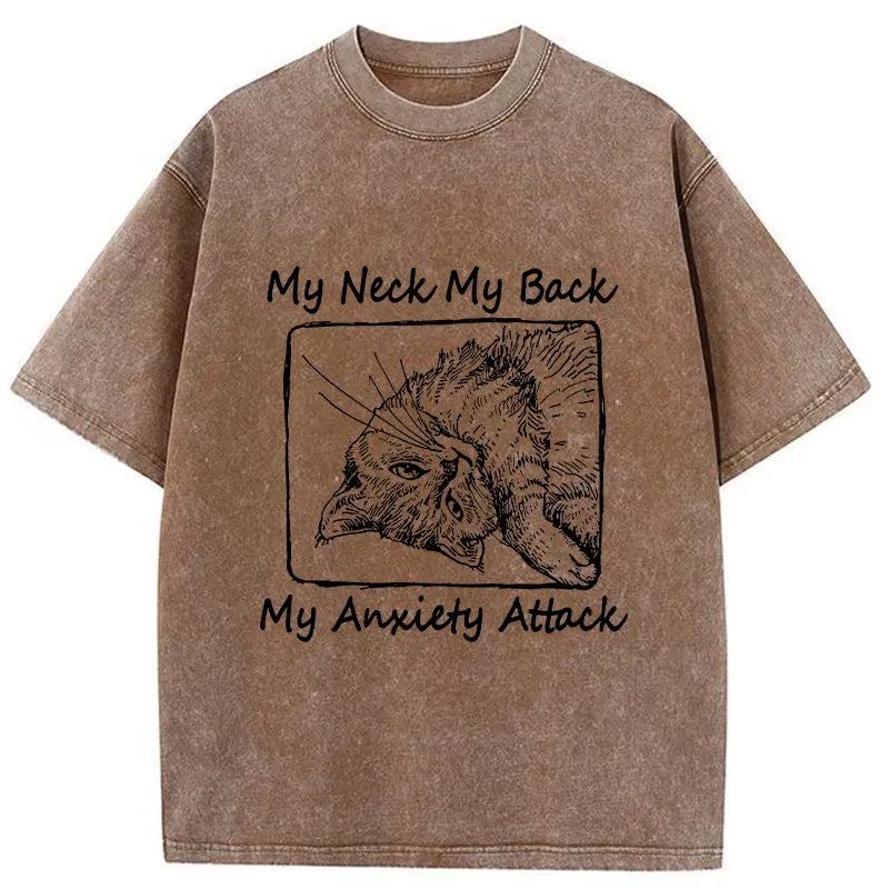 washed unisex t-shirt with kanji print