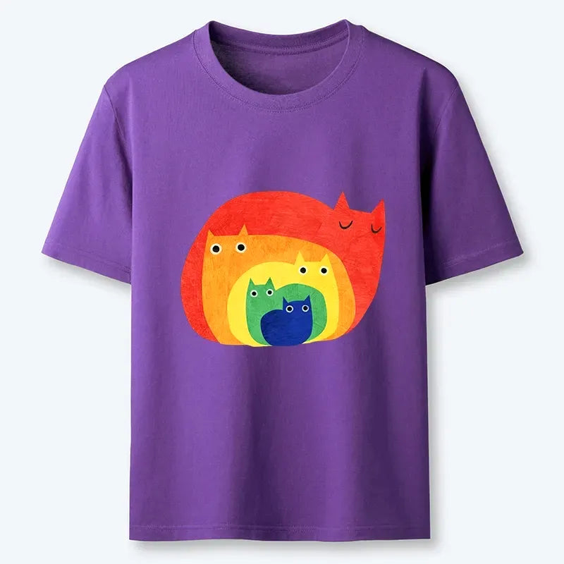 Kyoto-Lion Pride Love Inside Every Cat Shape Classic T-Shirt