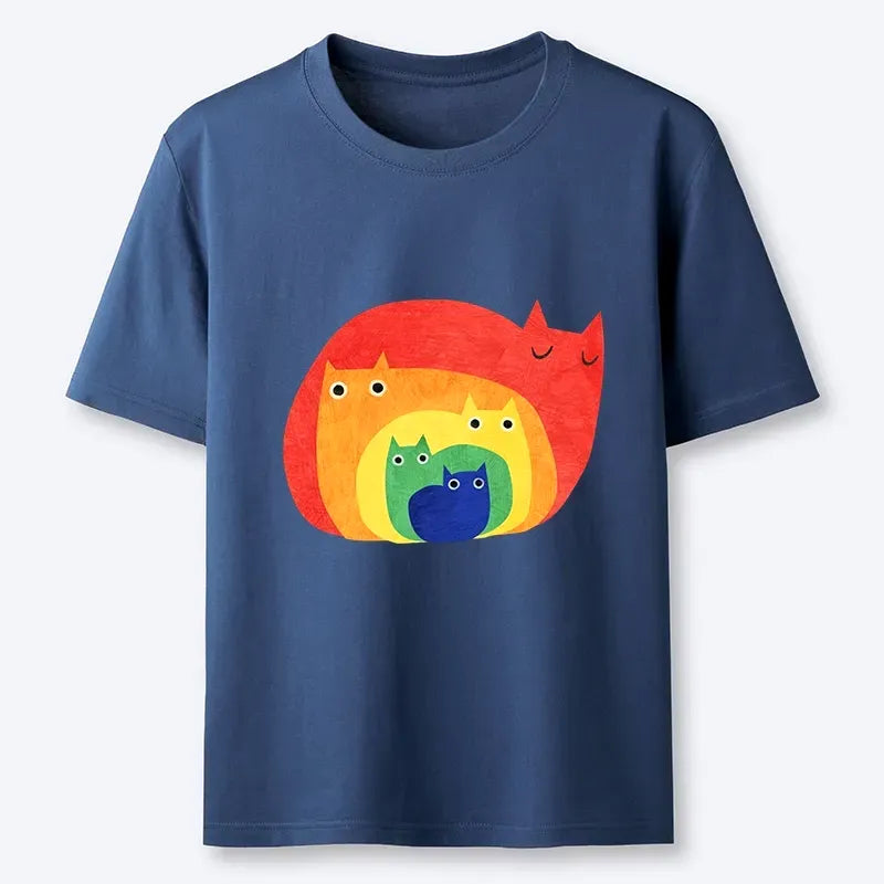 Kyoto-Lion Pride Love Inside Every Cat Shape Classic T-Shirt