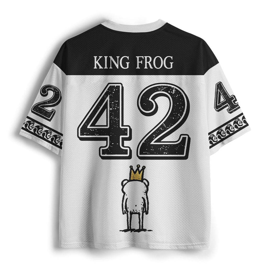 Kyoto-Lion Crown Frog Stays True To Self Mesh Jersey
