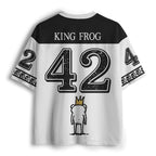 Kyoto-Lion Crown Frog Stays True To Self Mesh Jersey