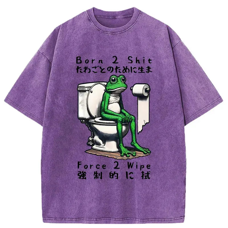 kyoto lion frog shirt casual streetwear