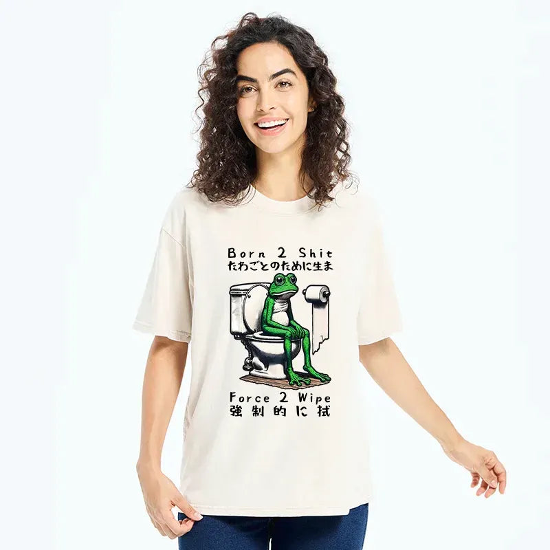 kyoto lion frog shirt casual streetwear