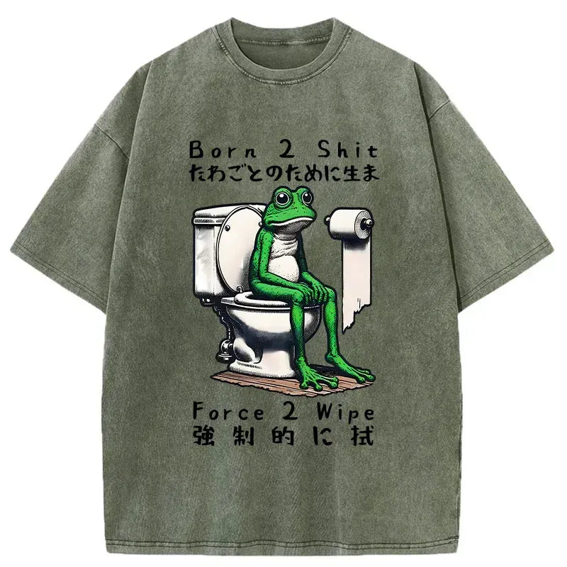 kyoto lion frog shirt casual streetwear