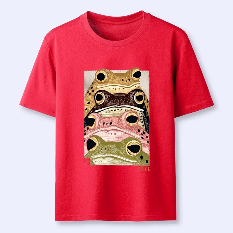 whimsical frog shirt for casual wear
