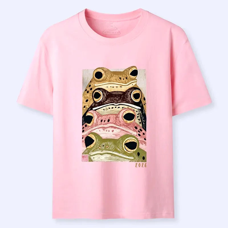 whimsical frog shirt for casual wear