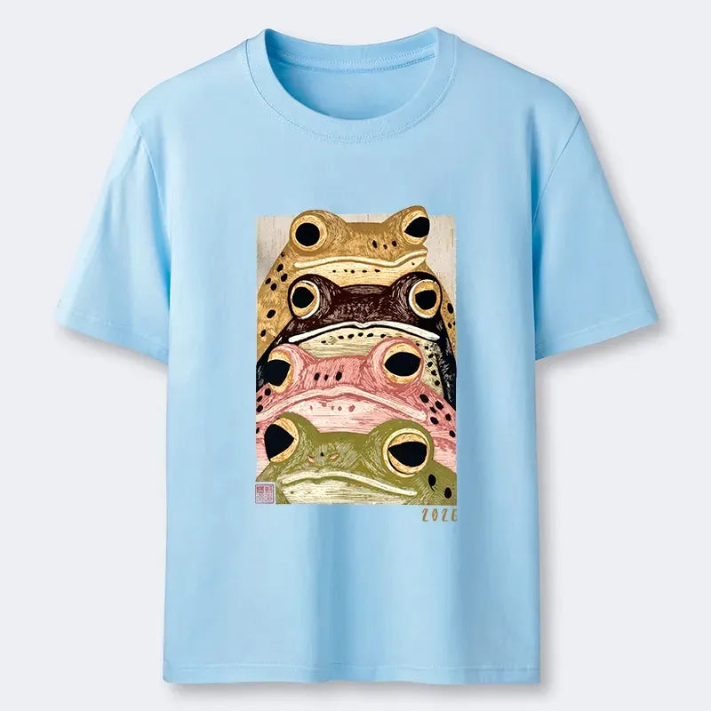 japanese frog t-shirt gift idea