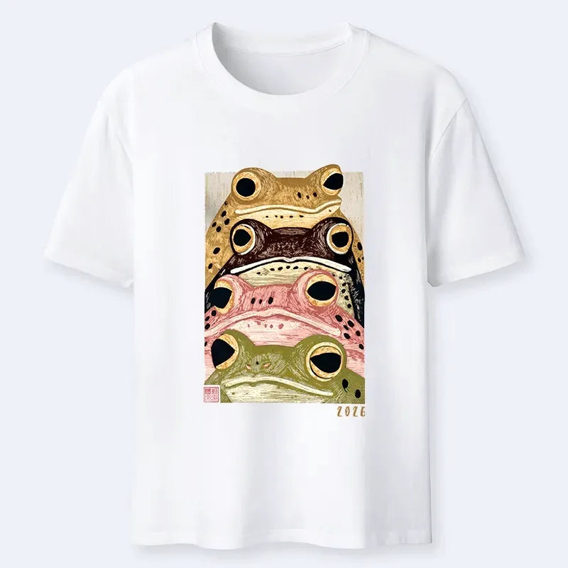whimsical frog shirt for casual wear