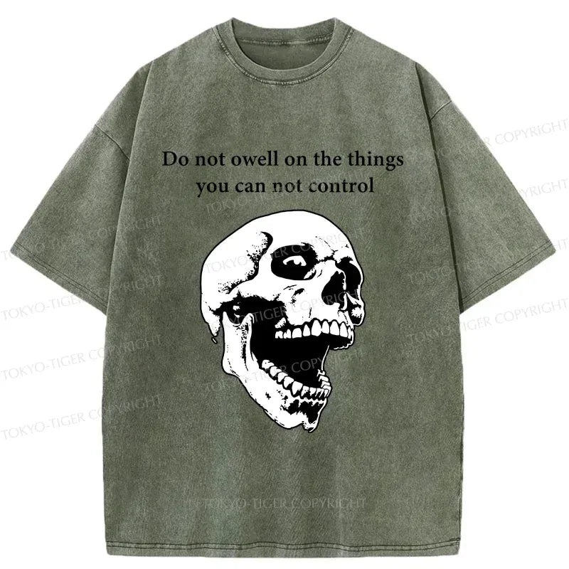 Vintage Kyoto-Lion Skull Tee for Casual