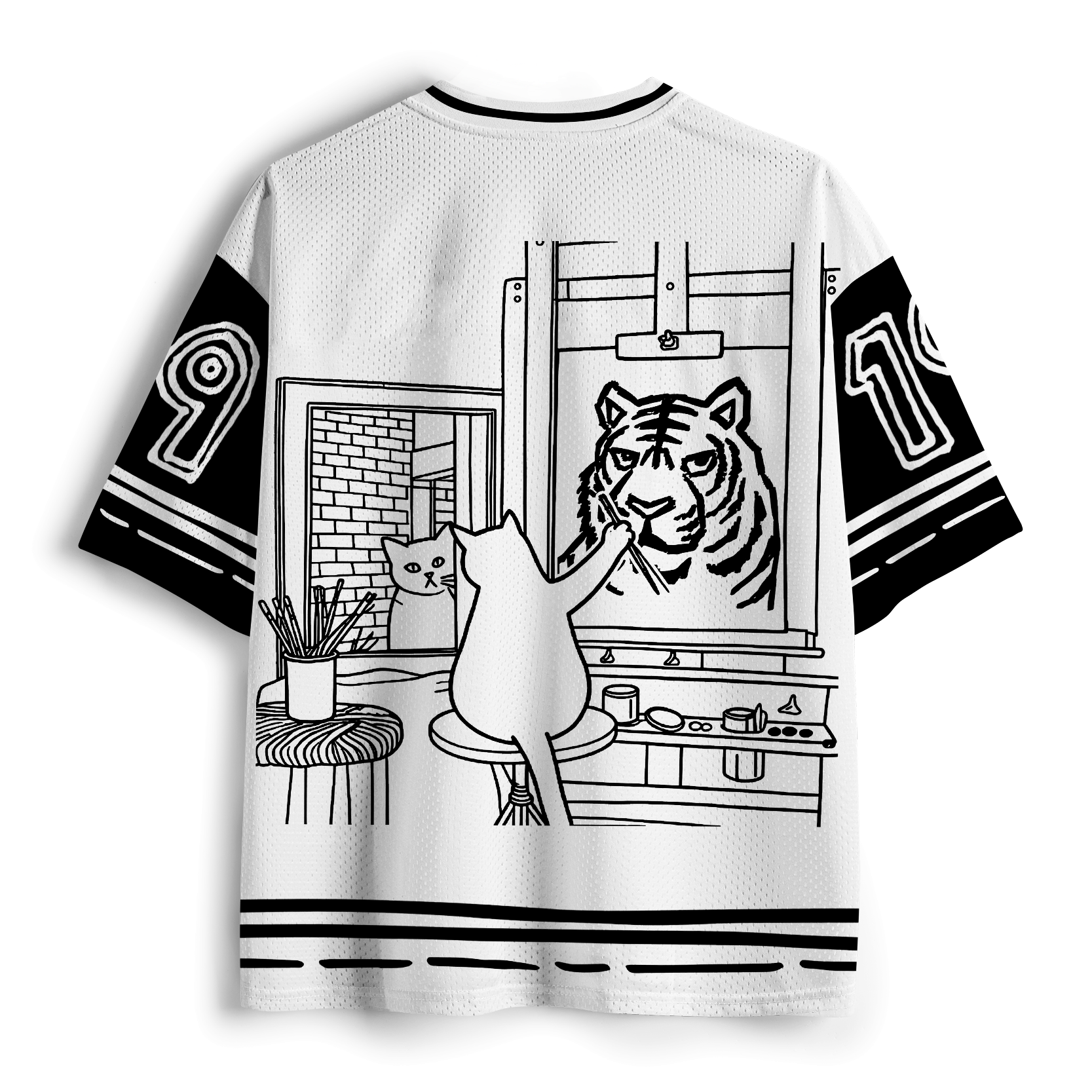Breathable Mesh Jersey for Daily Wear