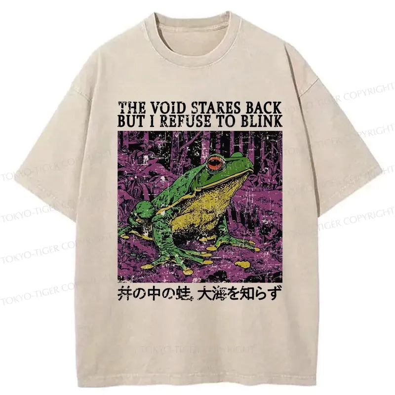 Japanese washed t-shirt for daily wear