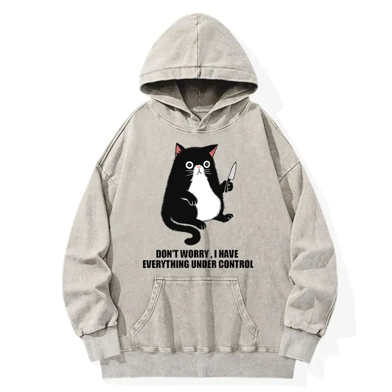 Japanese Cat Hoodie for Daily Wear