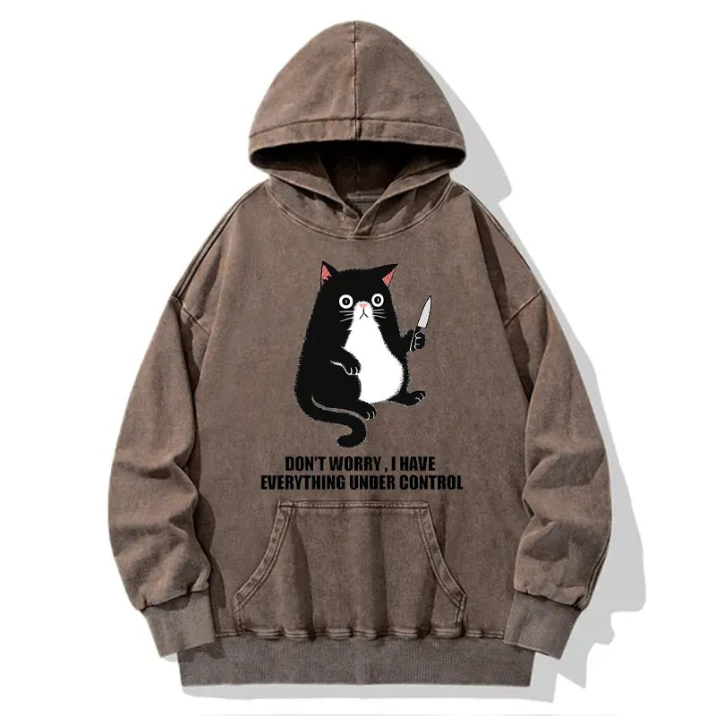 Japanese Cat Hoodie for Daily Wear