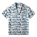 Kyoto-Lion Oceanic Fish Aloha Hawaiian Shirt