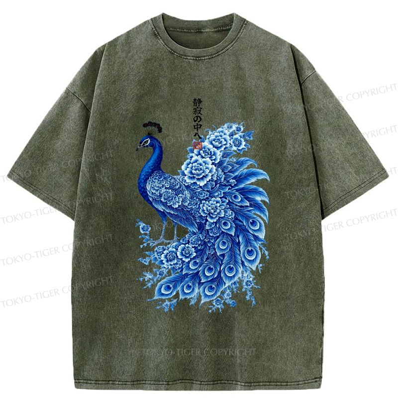 Unisex Washed Cotton T-Shirt for Summer