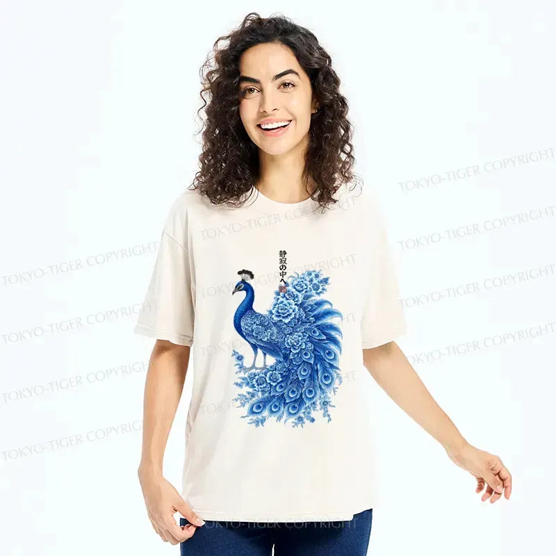 Unisex Washed Cotton T-Shirt for Summer
