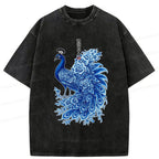 Unisex Washed Cotton T-Shirt for Summer