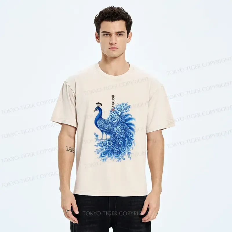 Unisex Washed Cotton T-Shirt for Summer