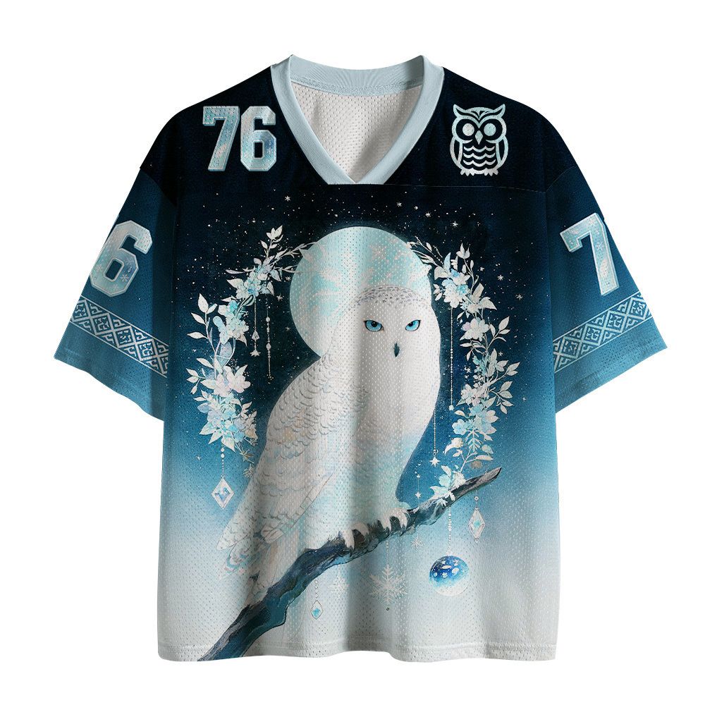 Owl Mesh Jersey Streetwear Trend