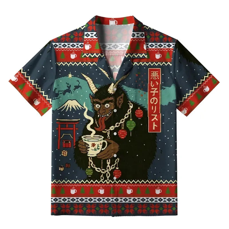 Kyoto Lion Christmas Shirt with Free Shipping