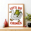 Kyoto Lion Frog Art Print